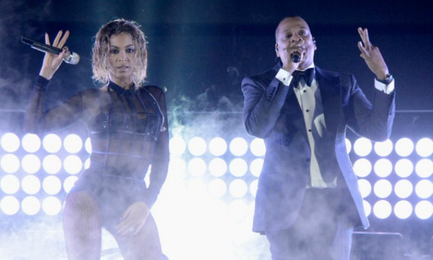 beyonce jay z 2014 grammy awards