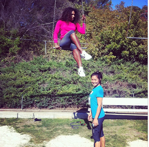 Serena Williams-She Knows How To Hang