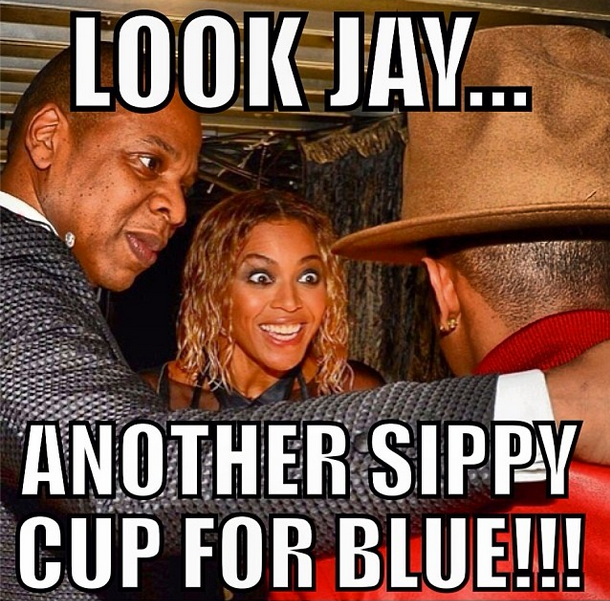 Beyonce Looks So Happy…