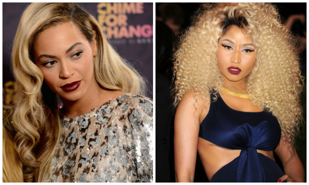 Beyonce Nicki Minaj