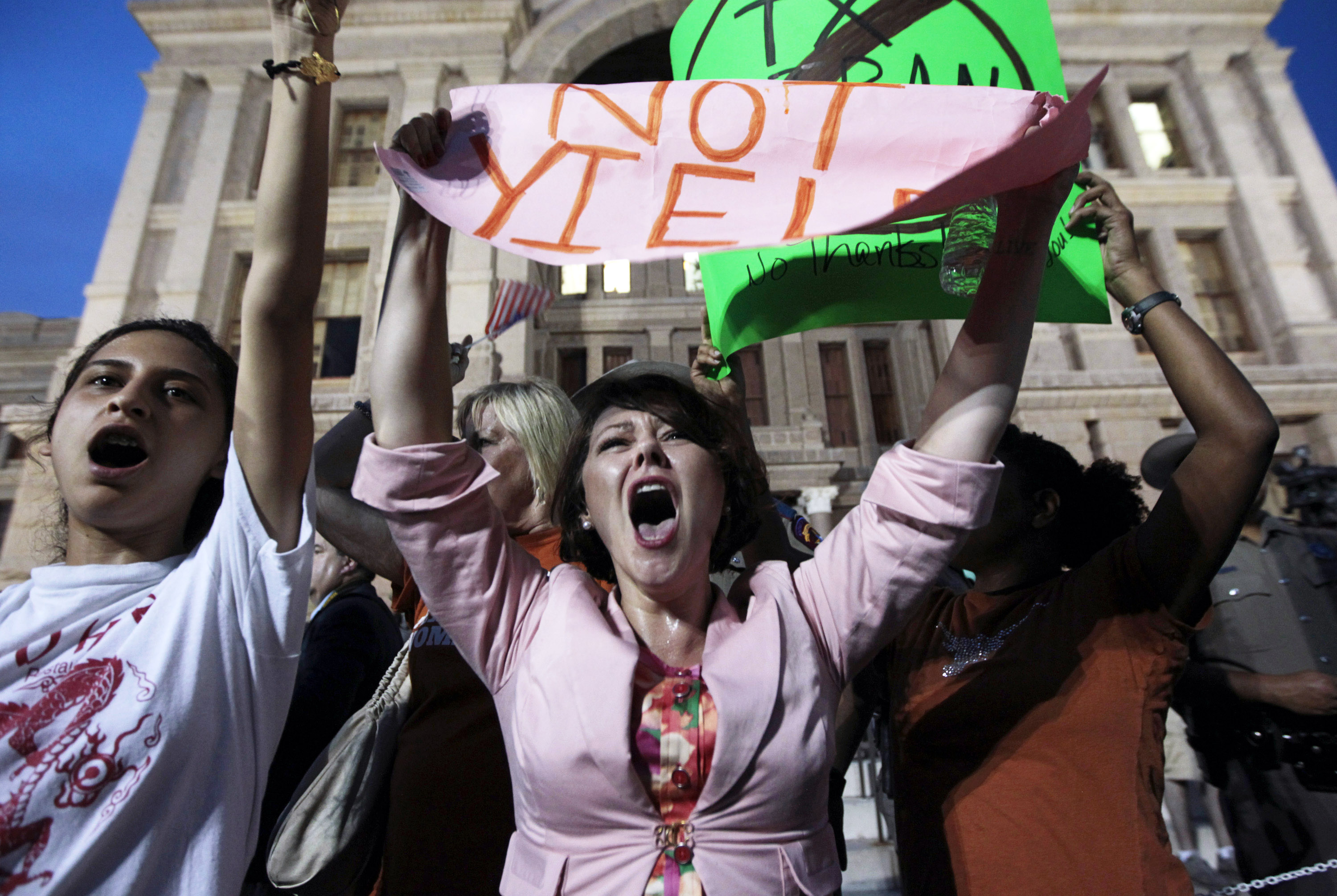 Pro-Life And Pro-Choice Supporters Rally At Texas Capitol