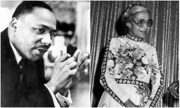 Martin Luther King, Rosa PArks