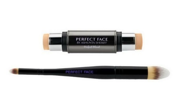Ashunta Sheriff Perfect Face Dual Foundation & Brush