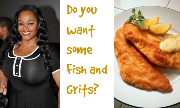 Golden Fried Fish & Grits