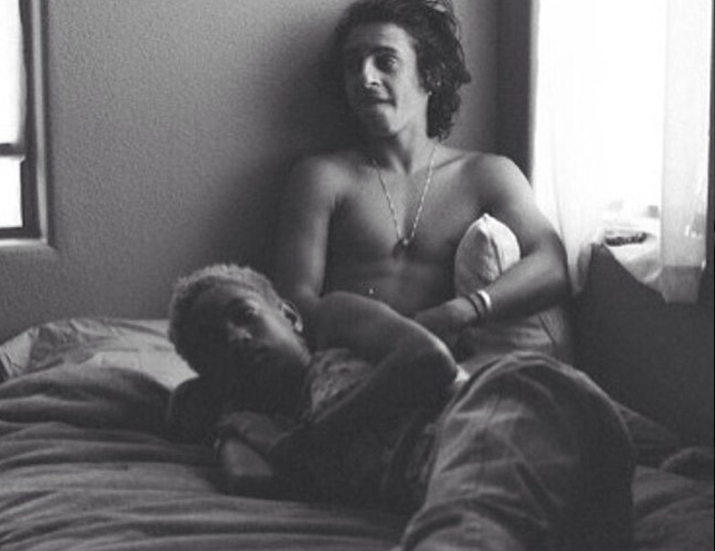 Willow Smith Laying With A Grown Man