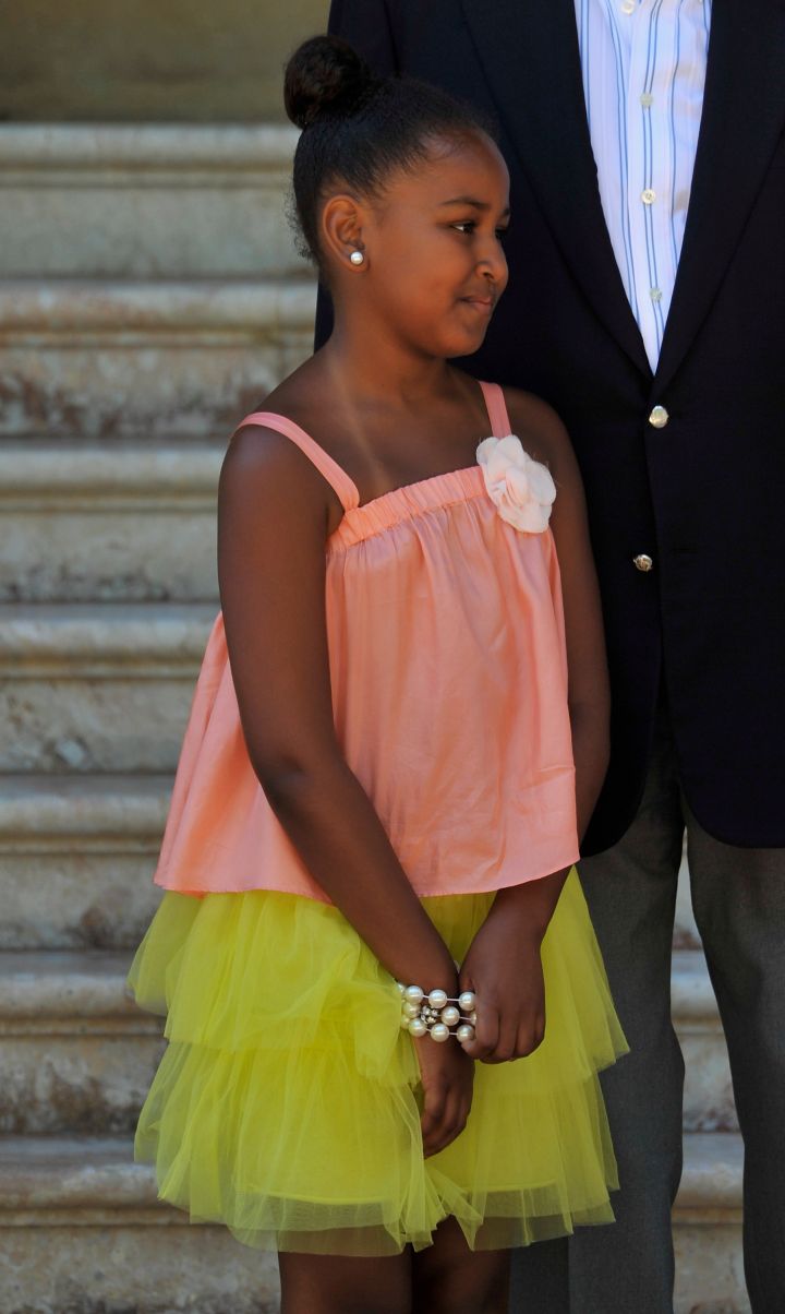 August 2010; FLOTUS Meets Spanish Royals