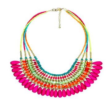 Beaded Statement Necklace
