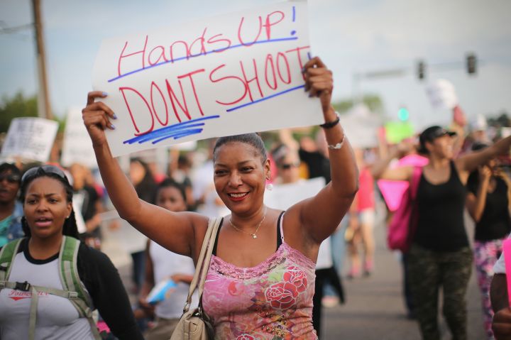 A Happy Protestor