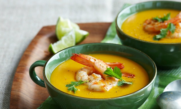 Pumpkin & Shrimp Bisque