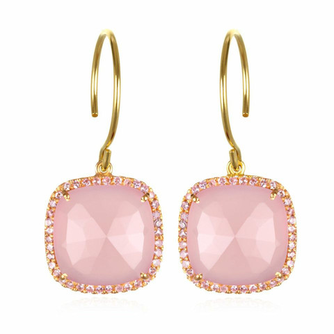 Amelia Rose Design Paris Collection Earrings in Pink