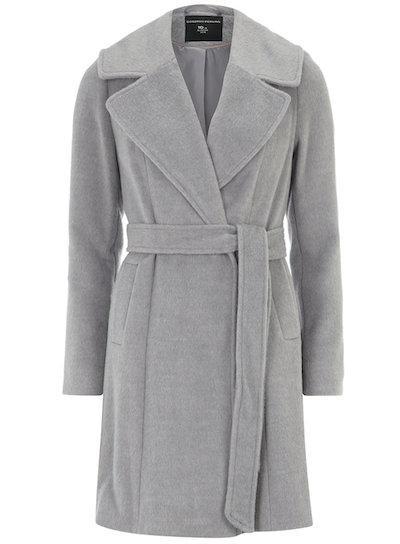 Fit-and-Flare Coat