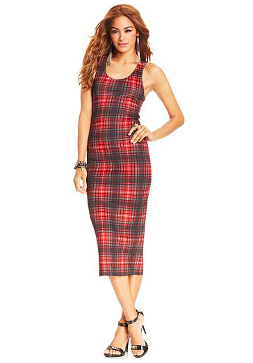 Plaid Dress