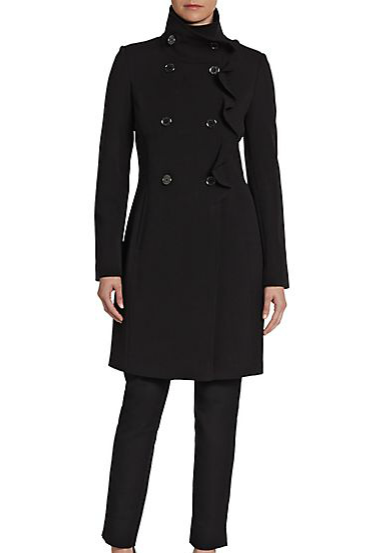 Ruffle Coat
