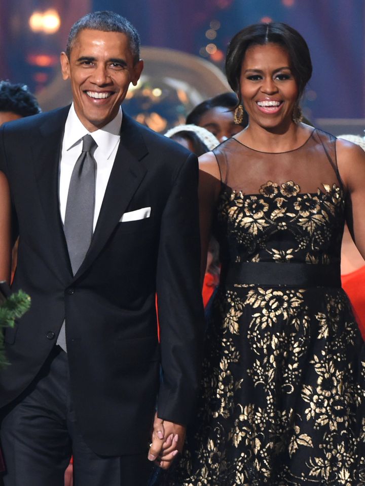 President Obama and First Lady Michelle Obama