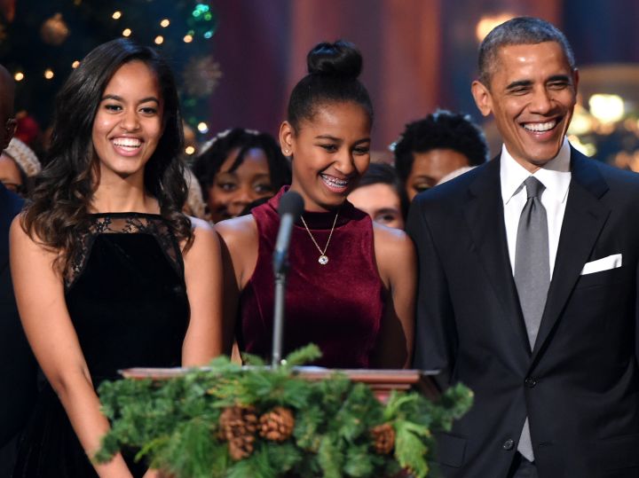 President Obama and the First Daughters