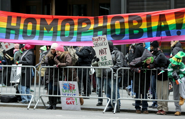 LGBT Group At St. Patrick’s Day Parade