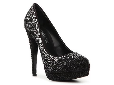 Studded Platform Pumps