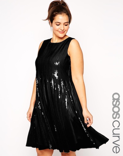 Sequin Skater Dress