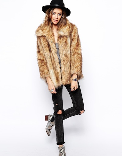 Faux Fur Coat