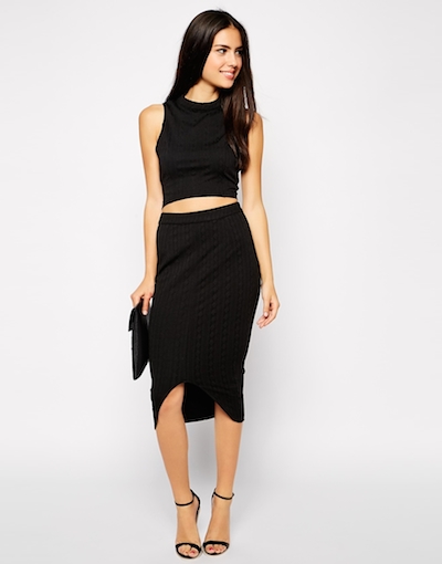 Crop Top and Pencil Skirt