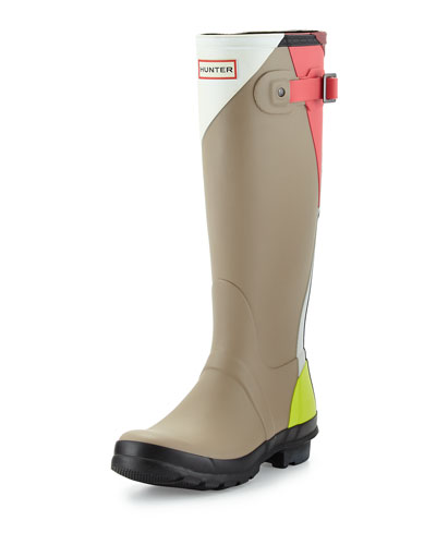 Colorblock Boots
