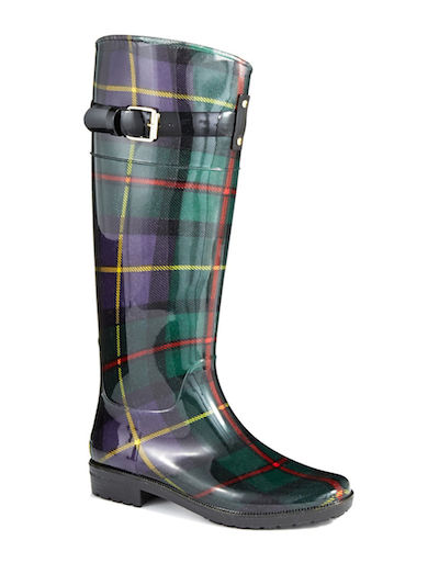 Plaid Boots