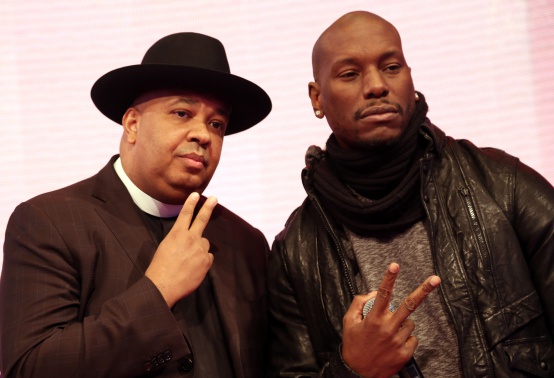 Tyrese & Rev. Run Visit BET's "106 & Park"