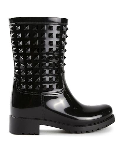 Studded Rain Boots