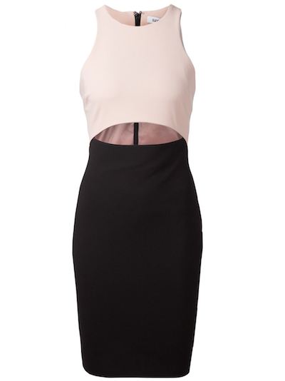 Colorblock Cutout Dress