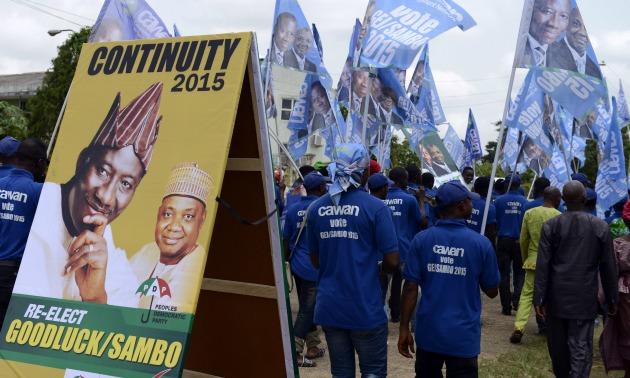 Former Nigerian President Goodluck Jonathan