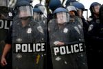 Riot Gear Police Officers