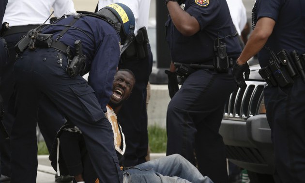 Protests in Baltimore After Funeral Held For Baltimore Man Who Died While In Police Custody