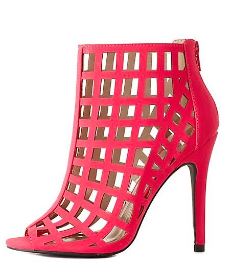 Caged Booties