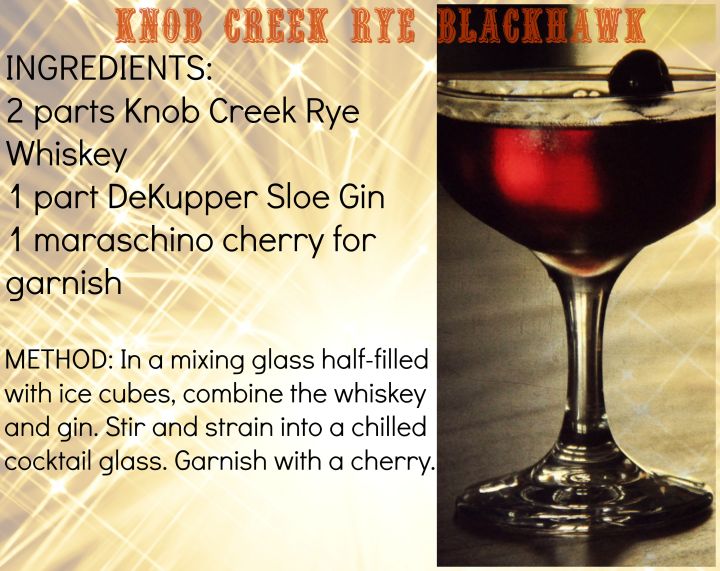 Knob Creek Rye Blackhawk