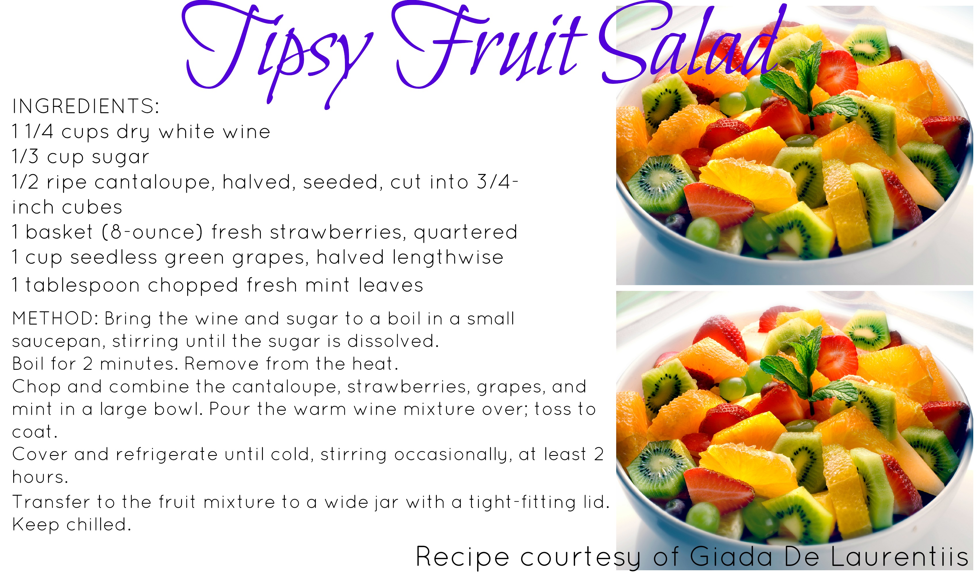 Tipsy Fruit Salad