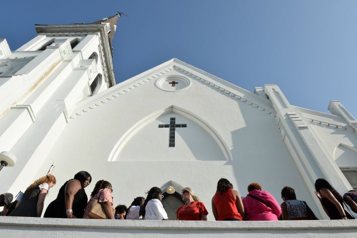 Outside The Church
