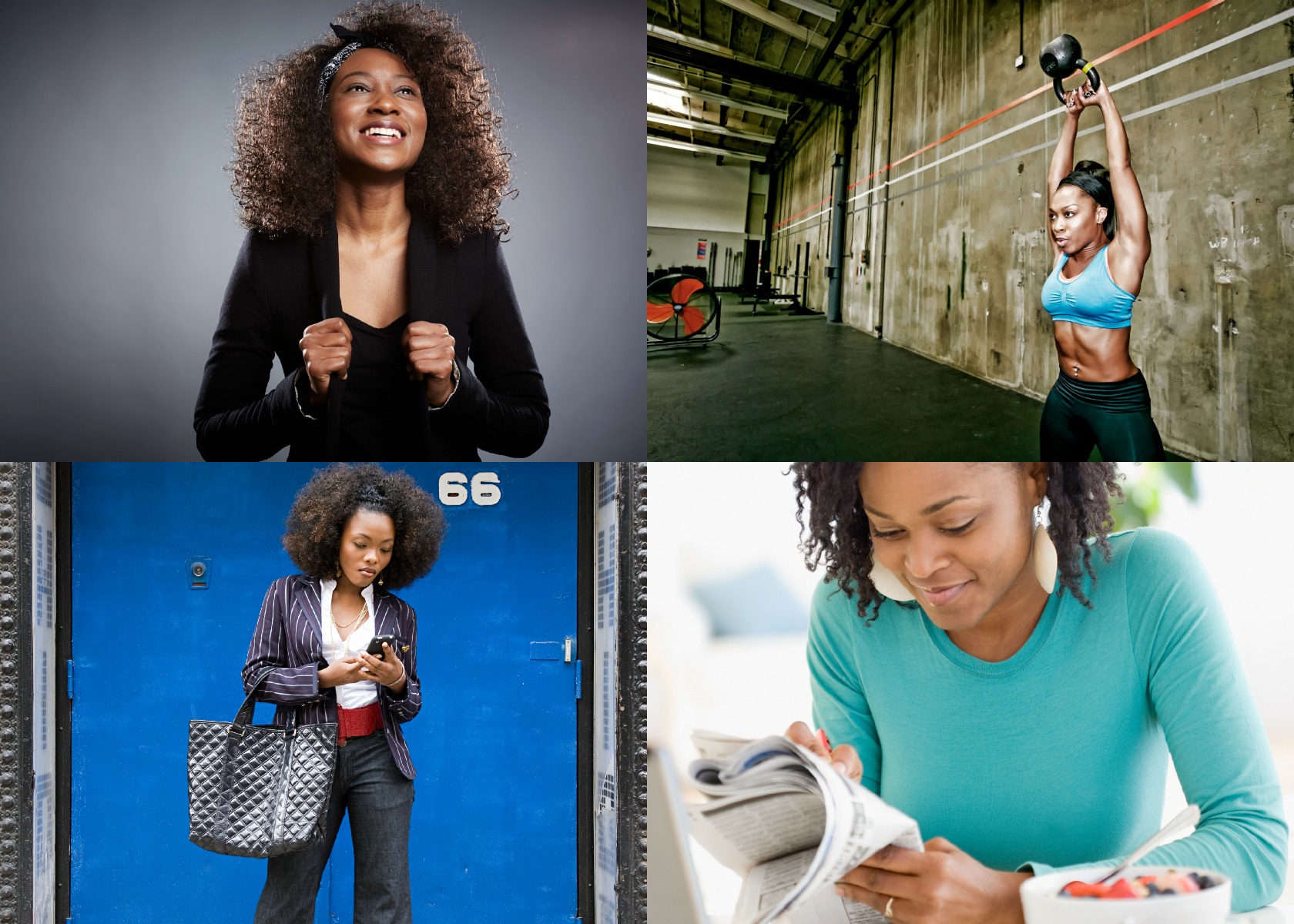 Collage of Black women