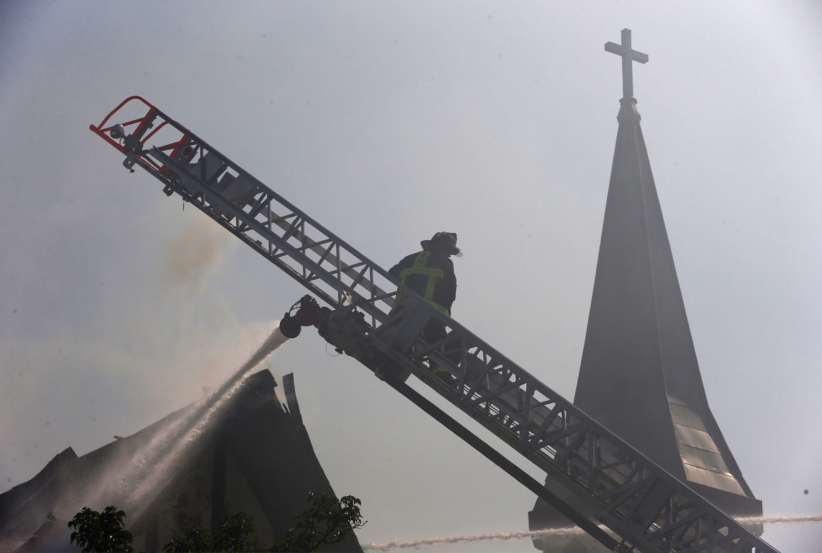 Church fire