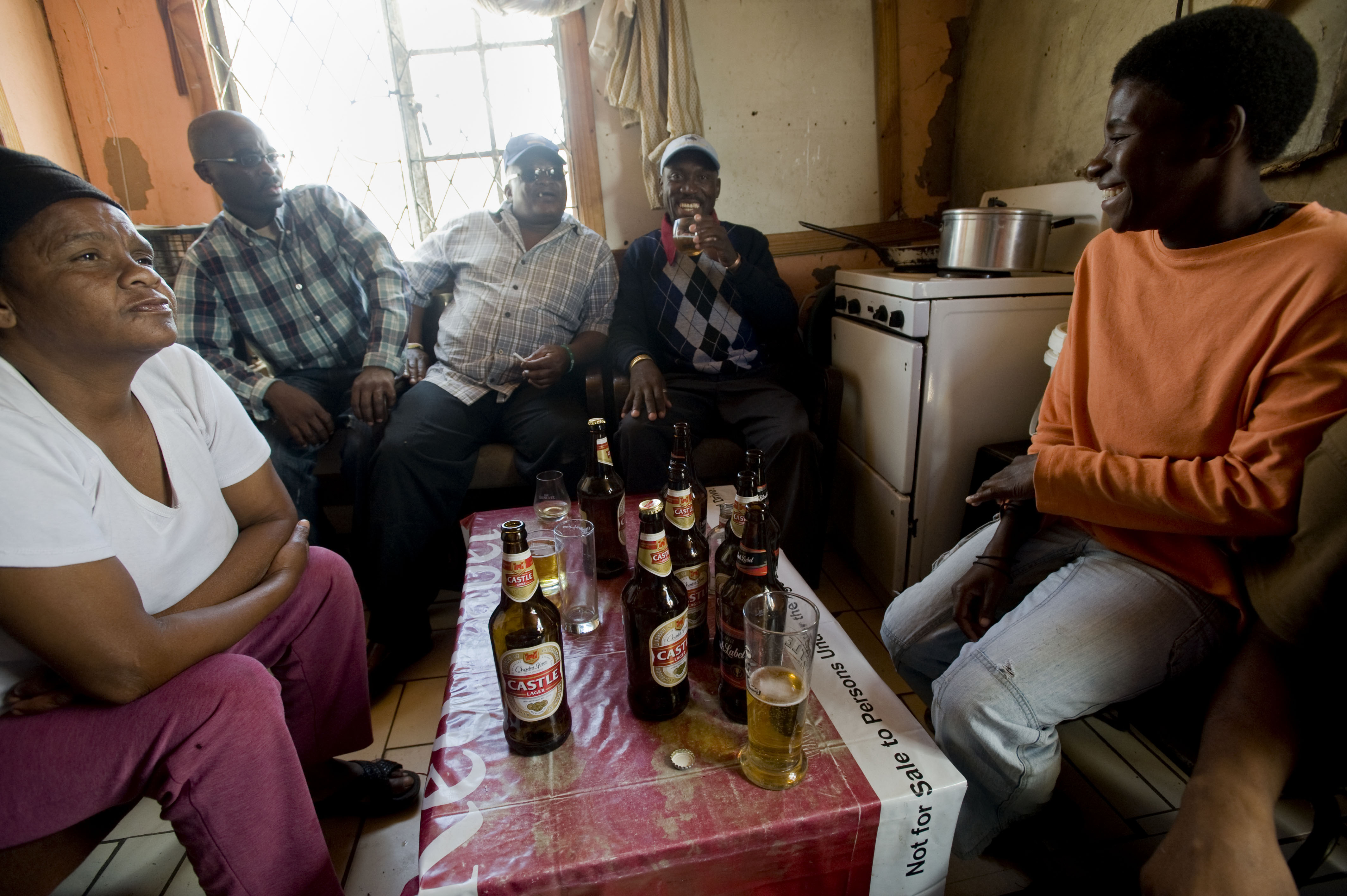 TO GO WITH AFP STORY BY CLAIRE PRICE Men