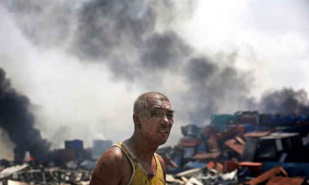 Warehouse Blasts In Tianjin Causing At Least 17 Dead And Over 400 Injured