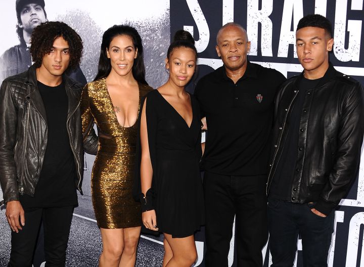 Dr. Dre, Nicole Young & Family
