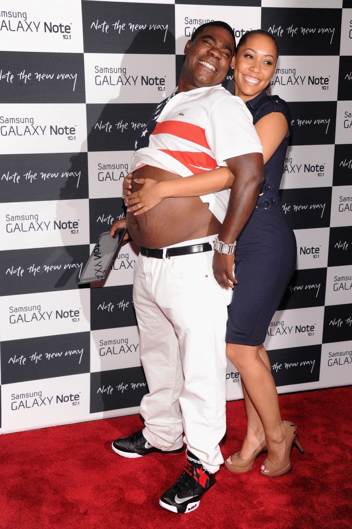 Tracy Morgan & Megan Wollover