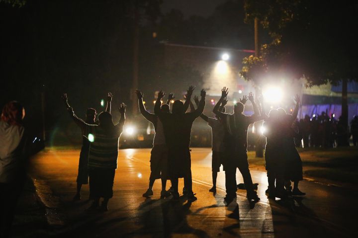 #BlackLivesMatter Protests In Ferguson
