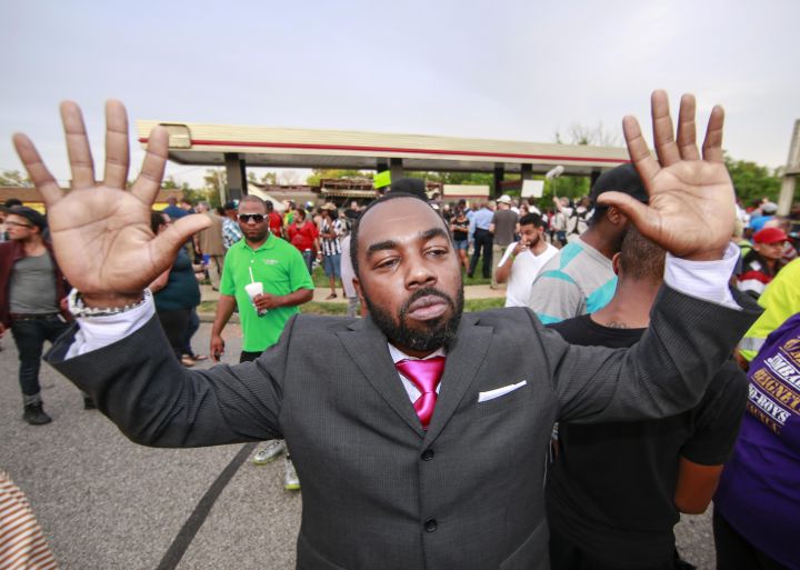 #BlackLivesMatter Protests In Ferguson