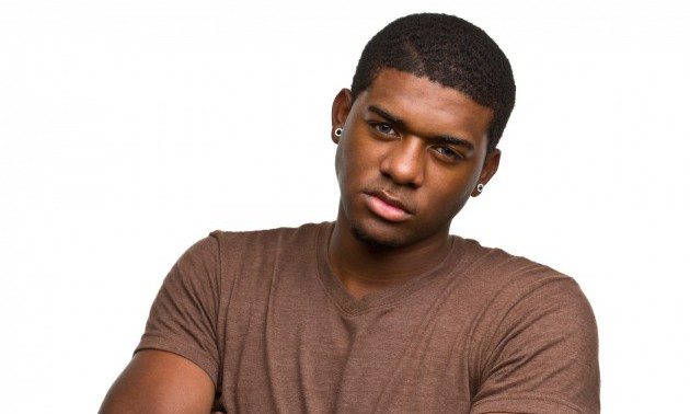 Tough Big Young Man