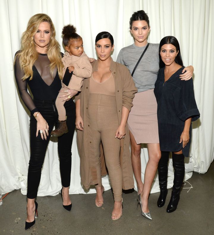 Khloe Kardashian, North West, Kim Kardashian West, Kendall Jenner & Kourtney Kardashian