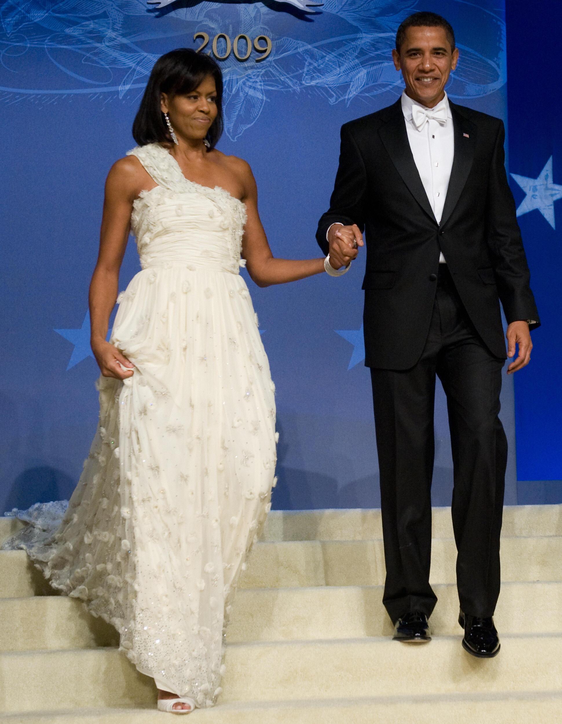 US President Barack Obama and First Lady