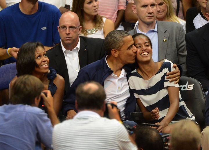 Kisses For Malia