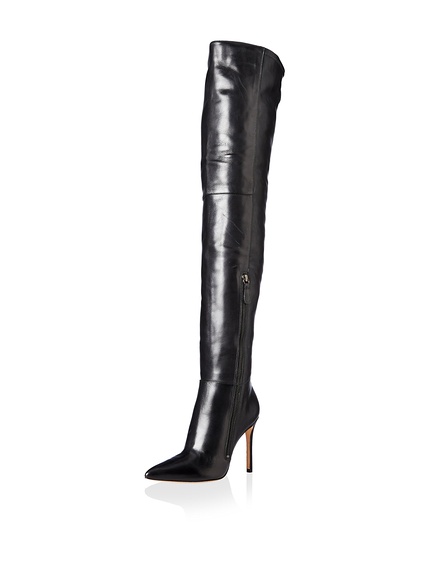 Leather Look Boots