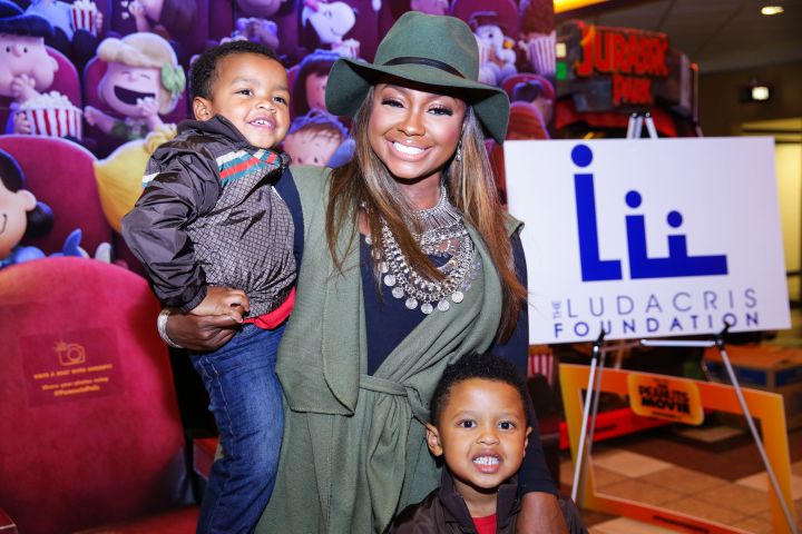 Phaedra Parks and her sons, Dylan and Ayden